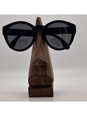 A.J. Morgan Black Oversized Round +2.25 Bifocal Sunglasses with Thick Frame